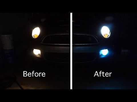 Mini Cooper LED light install