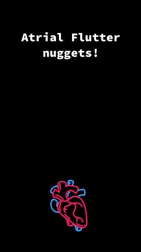 Atrial Flutter 🙌 Follow NTN for guidance, support & mentoring! 🩺 Credit: Cardiology MADE EASY #NursesTeachNurses #Nurses #NursingSchool #ICUNurse #HealthcareWorkers #NurseLife #NightShiftNurse #CRNASchool | TeachRN