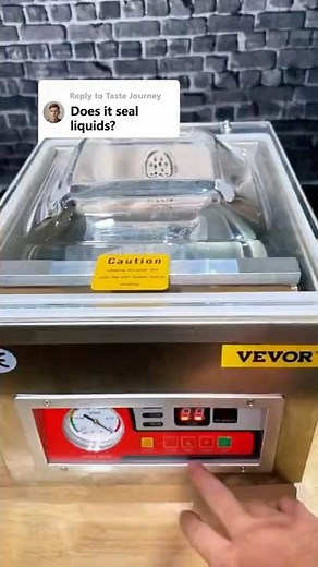Seal the Deal! VEVOR Chamber Vacuum Sealer in Action 🔥
