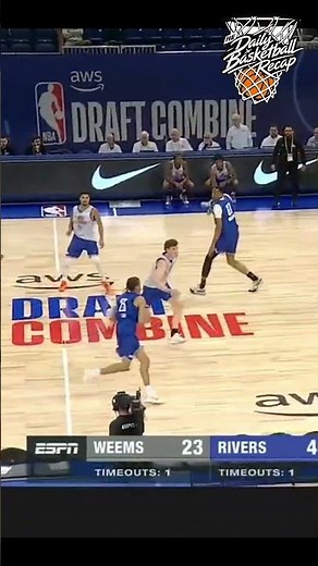 Cameron Carr Drops 30 at NBA Draft Combine #shorts