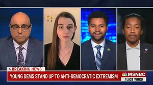 On MSNBC, State Rep. Zephyr, State Rep. Jones, and U.S. Rep. Frost discuss anti-democracy efforts across the country