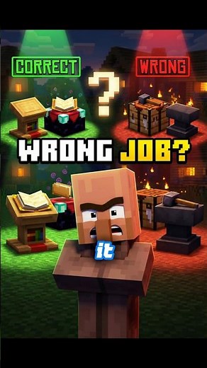 Why Villagers Link To The Wrong Workstation #minecraft