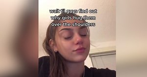 Why Girls Hug Guys Over the Shoulders / Around the Neck | Know Your Meme