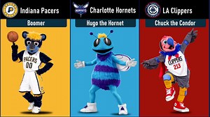 Every NBA Teams Mascots