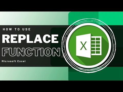 How To Use Replace Function in Microsoft Excel
