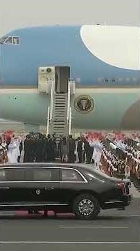 President Trump leaves China after summit with Xi