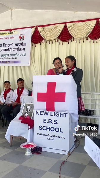 Celebrating World Red Cross Day at New Light School
