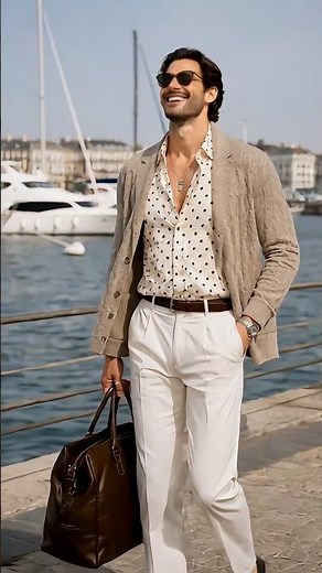My Man, Dot Pattern Shirt Styling That Makes Even Ordinary Pants Look Different | The Men Dot Pat...