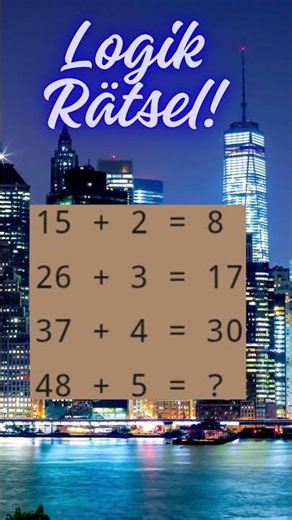 Logikrätsel #shorts #gehirnjogging #puzzle #breintest #denksport #gaming