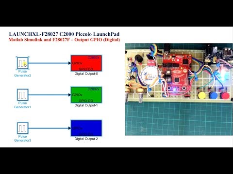 F28027 Launchpad and MATLAB Simulink Introduction