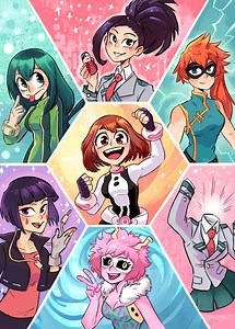 View 29 My Hero Academia Female Characters Fanart