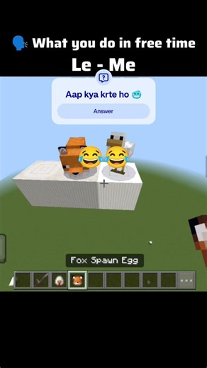 My free time 🥺 #india #minecraft #bouncingball
