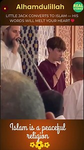 Little Jack Converts to Islam — His Words Will Melt Your Heart ❤️ #shorts #shortsfeed