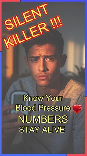 KNOW YOUR Blood Pressure Targets 🫀#shorts