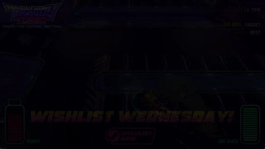 Its #WishlistWednesday Check out our first title, Trash City Turbo!!Fire up your Turbo-charged Street Sweeper and carve perfect lines, at breakneck speeds, through the filth-ridden lower sectors of Neotropolis.https://t.co/GnsFc0NGpO