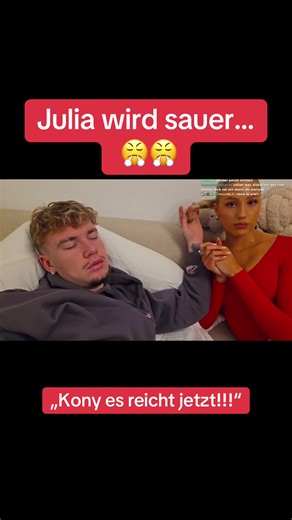 Julia wird sauer: Ein chaotischer Moment!