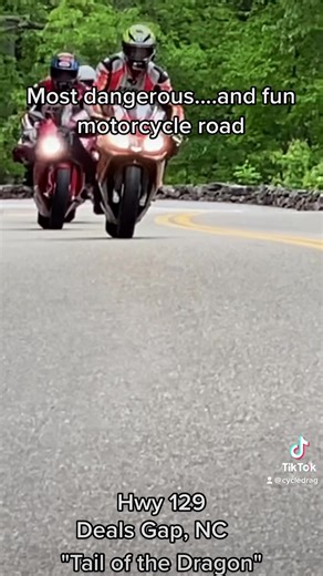 It's known as one of the most dangerous and one of the most fun roads for a motorcyclist. It's "The Dragon" | CycleDrag