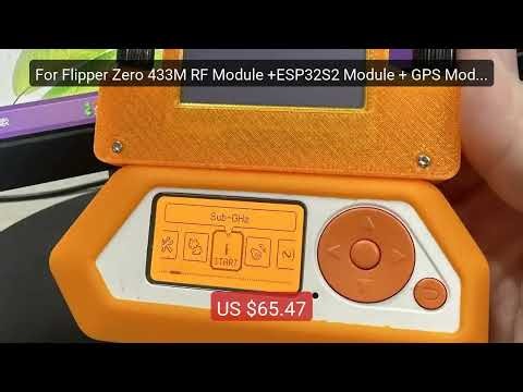 For Flipper Zero 433M RF Module +ESP32S2 Module + GPS Module +... — Best Buy 2026 | Great Quality!