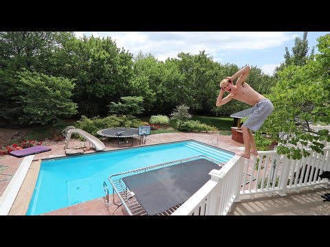 New Best Trampoline Setup Ever Revealed