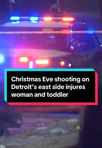 A 1-year-old girl and a 24-year-old woman were injured in a shooting on Christmas Eve on Detroit's east side. Police say the shooting happened around 3:30 a.m. Wednesday at a home on the 19000 block of Binder Street near Outer Drive. Jack Springgate has the status of the victims, at CBSDetroit.com #crime #police #detroit #news #michigan