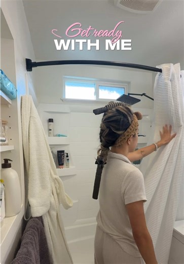 I will forever be a heatless curl stannnnn 🫶🏽 || #heatlesscurlsovernight #grwm #getreadywithme #momgrwm #makeuptutorial