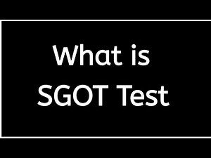 What is SGOT Test?
