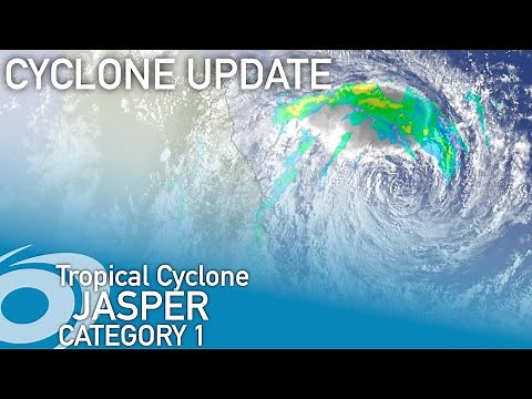 Category 1 Cyclone Jasper Strengthening Again, Forecast to Landfall on Cairns as a Strong Cyclone