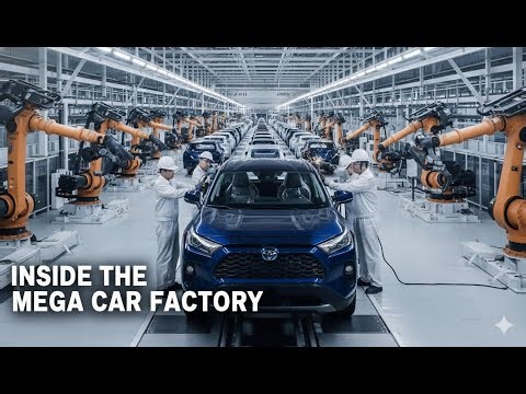 5 Secrets of Toyota's RAV4 Mega-Factory You Never Knew Inside factory