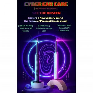 Generic C6 Smart WiFi Visual Ear Cleaner Pro - Upgraded HD Otoscope with Gyroscope for Safe Ear Wax Removal | Jumia Nigeria