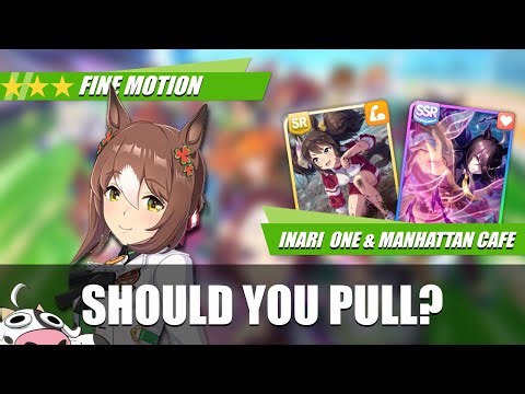 [Umamusume] Fine Motion, Inari One SR, and Manhattan Cafe SSR Banner Review