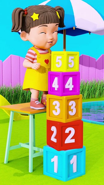 Miko Teaches Numbers 1 to 5 #toddlers #shorts
