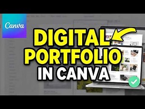 How to Create a Digital Portfolio in Canva (Quick & Easy)