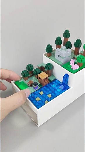 Lego build Minecraft micro worlds; Biome Swamp (3) #lego #legobuild #shorts #BrickBoom