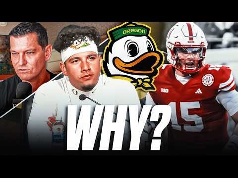 Dylan Raiola’s MOVE from Nebraska to Oregon: Why he’s OK being the Ducks’ backup QB