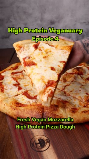Cassie Hood | Protein Deficient Vegan on Instagram: "High Protein Veganuary - Episode 4: Fresh Mozzarella & High Protein Pizza Dough Fresh Mozzarella Recipe makes 10 servings. Nutrition info per serving: Calories: 52kcal | Carbohydrates: 0.7g | Protein: 0.7g | Fat: 5.3g | Fiber: 0.3g Ingredients ▢3 1/2 tbsp Coconut Oil ▢1 cup Soy Milk unsweetened, Original ▢1 tsp Kappa Carrageenan ▢1 tsp Lactic Acid ▢1 tsp Fine Sea Salt ▢1/4 tsp Tapioca Flour Instructions In a small sauce pan, melt the coconut o