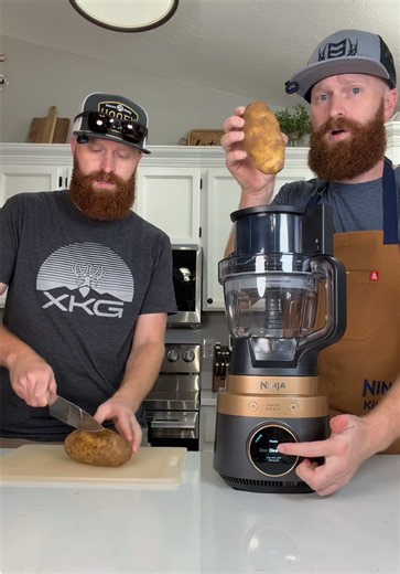 Why are you still prepping food the HARD WAY?! @Ninja Kitchen #blender #foodprocessor #ninjakitchen #ninjacrushboss #kitchenhacks