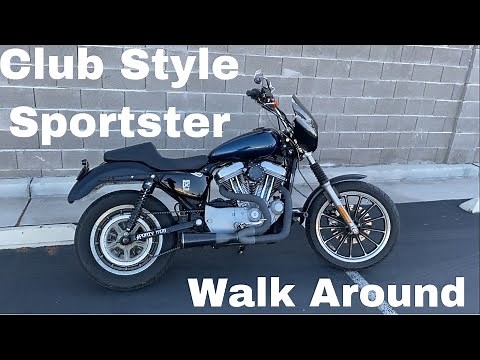 Club Style Sportster Walk Around (2005 SPORTSTER CUSTOM 1250cc)