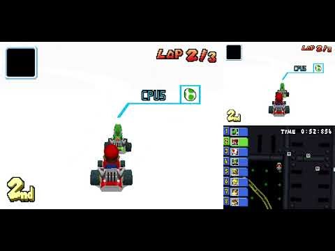 Mario kart ds (Dokan Course) Cheat (No Textures) Melonds Pc