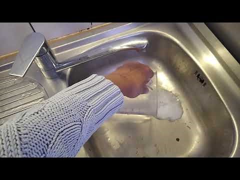 Recipe for maintaining and unblocking pipes