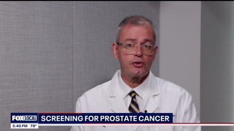 Prostrate cancer screening starts with a blood test