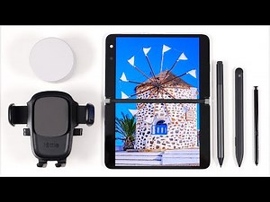 Surface Duo Unboxing, Slim Pen vs S Pen Comparison, and First Impressions.