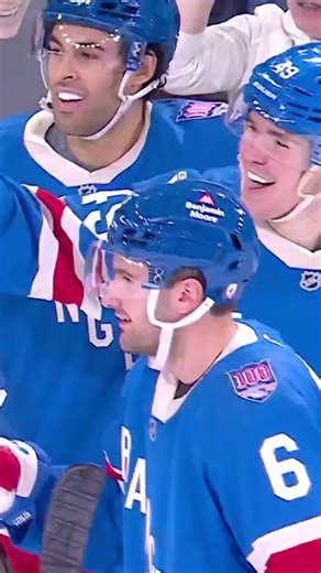 22-year-old Rangers rookie Jaroslav Chmelař scores his first! #shorts