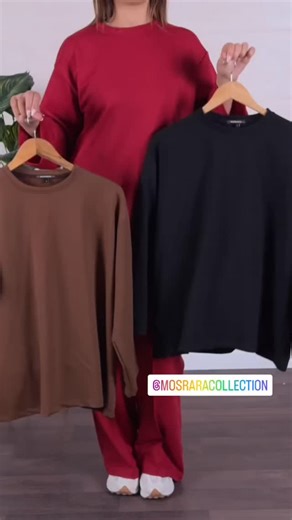 11K views · 375 reactions |  Nouveau chez Mosrara Collection !  Commandez dès maintenant  mosrara.tn/produit/ensemble-oversize-femme-set/ Découvrez l’Ensemble Oversize Femme – SET 癩 Disponible en 3 couleurs tendance (Noir, Bordeaux, Marron) et tailles S à XL. ✅ Confort garanti – coupe oversize moderne ✅ Livraison partout en Tunisie (24–72h) ✅ Paiement à la livraison – ouvrez le colis avant de payer ! | Mosrara collection | Facebook