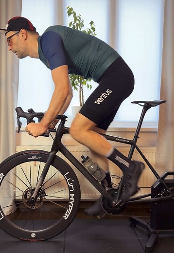 Sweat & Spin at Home: Road Bike Workout