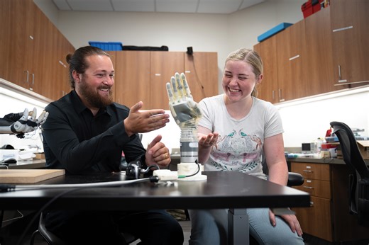 The U’s Prosthetic Tech Shines in Super Bowl Feature - The University of Utah Magazine