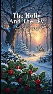 🎄 Festive Christmas Carol - Timeless Harmony - The Holly and the Ivy | Beautiful Orchestral & Choir