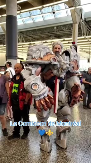 Le Comiccon de Montréal 📍💙⚜️ #LeComicconDeMontréal #Montréal💙⚜️