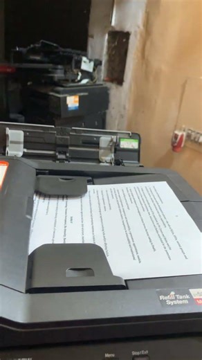 Brother dcp T820dw Adf scanning/copy #tech #printer #youtubeshorts #bestprinter #youtube #brother