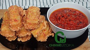 How To Make Yamarita | Nigerian Yamarita Recipe - Chinwe Uzoma Kitchen #chinweuzomakitchen #yamarita #yams #friedyam #nigerianfood #fried #nigerianrecipe Hello Lovelies, welcome back to another yummy, Nigerian recipe. In today's video, I will be presenting to you how I make yamarita - yam coated in batter. This recipe is super delicious, fun to eat and easy to prepare. It's definitely kids-friendly and is a perfect snack. Watch the video till the end to see how I prepare yamarita at home. | Chin