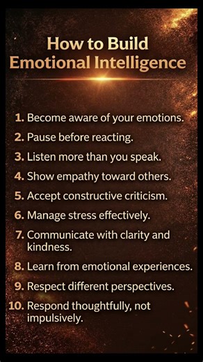 How to Build Emotional Intelligence,